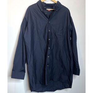 Red Kap Mens Long‎ Sleeve Button Down Mechanics Workwear Utility Uniform Shirt